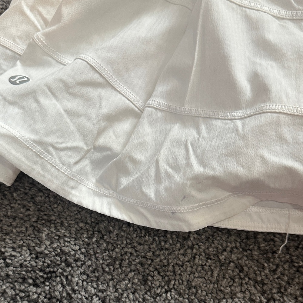 lululemon athletica Crisp White Mini Skirt - Picture 4 of 4